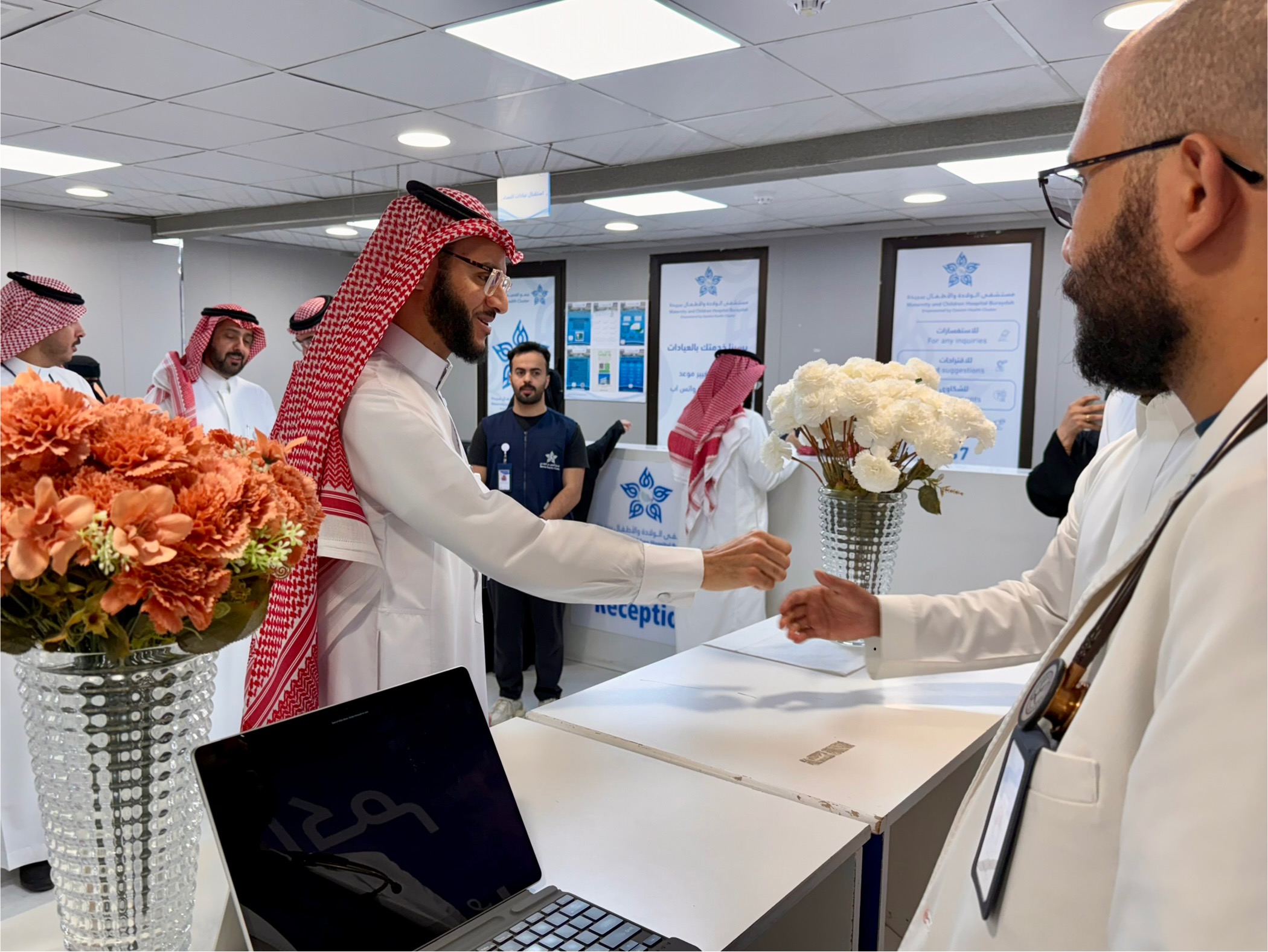  مستشفى الولادة والأطفال ببريدة يقيم ركن تثقيفي وتوعوي عن مرض الدرن